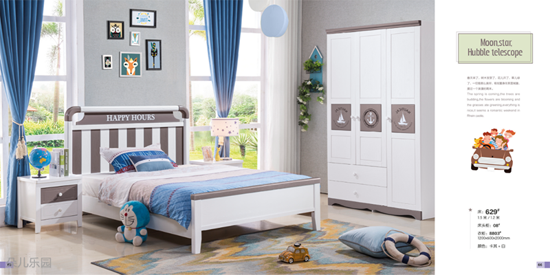 江西南康青少年兒童床30