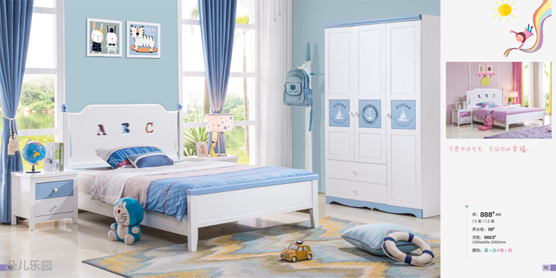 江西南康青少年兒童床33