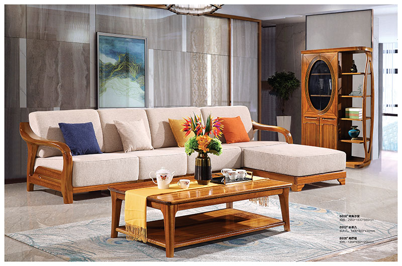 百福源康金絲黃檀木家具4