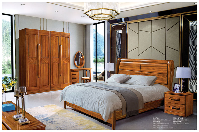 百福源康金絲黃檀木家具20