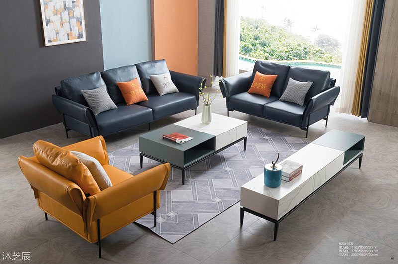 現代輕奢極簡沙發1