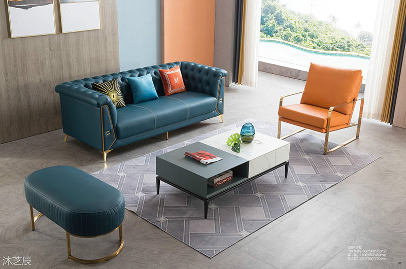 現代輕奢極簡沙發6