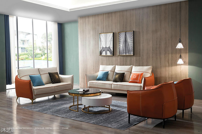 現代輕奢極簡沙發7