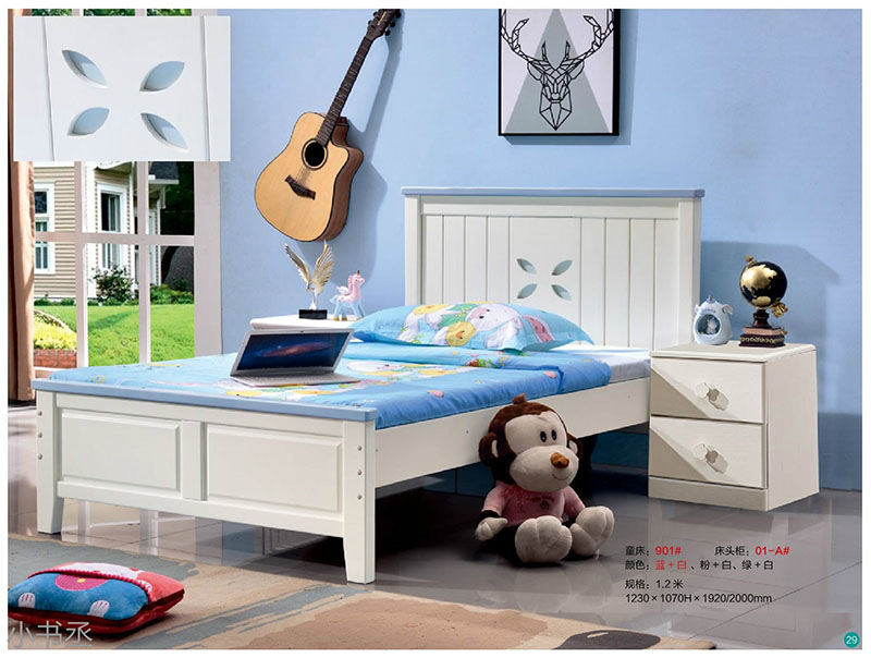 青少年兒童實木水性漆家具23