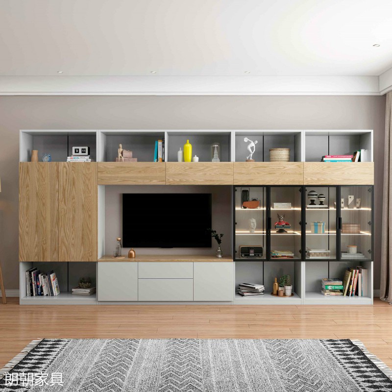 朗朝現(xiàn)代極簡白蠟木家具7