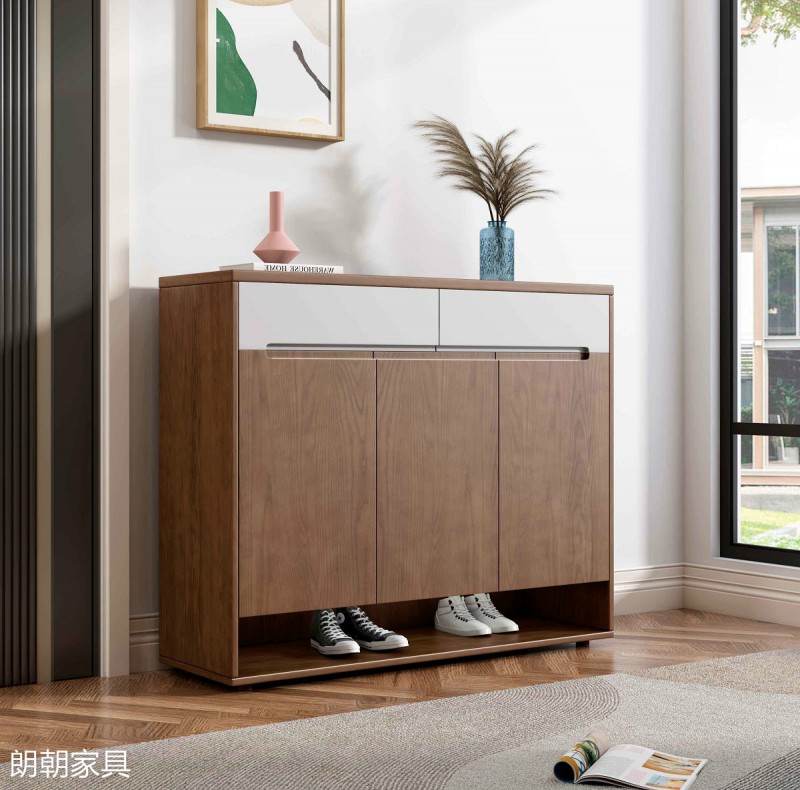 朗朝現(xiàn)代極簡白蠟木家具12