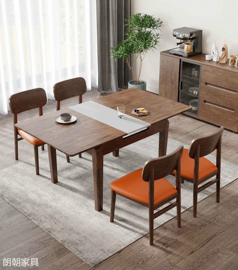 朗朝現(xiàn)代極簡白蠟木家具14