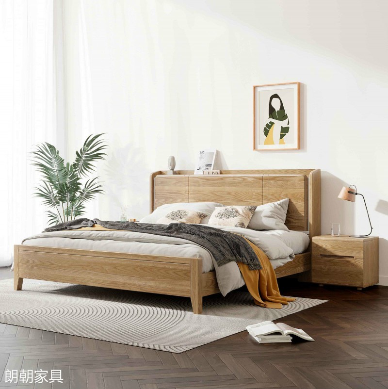 朗朝現(xiàn)代極簡白蠟木家具22