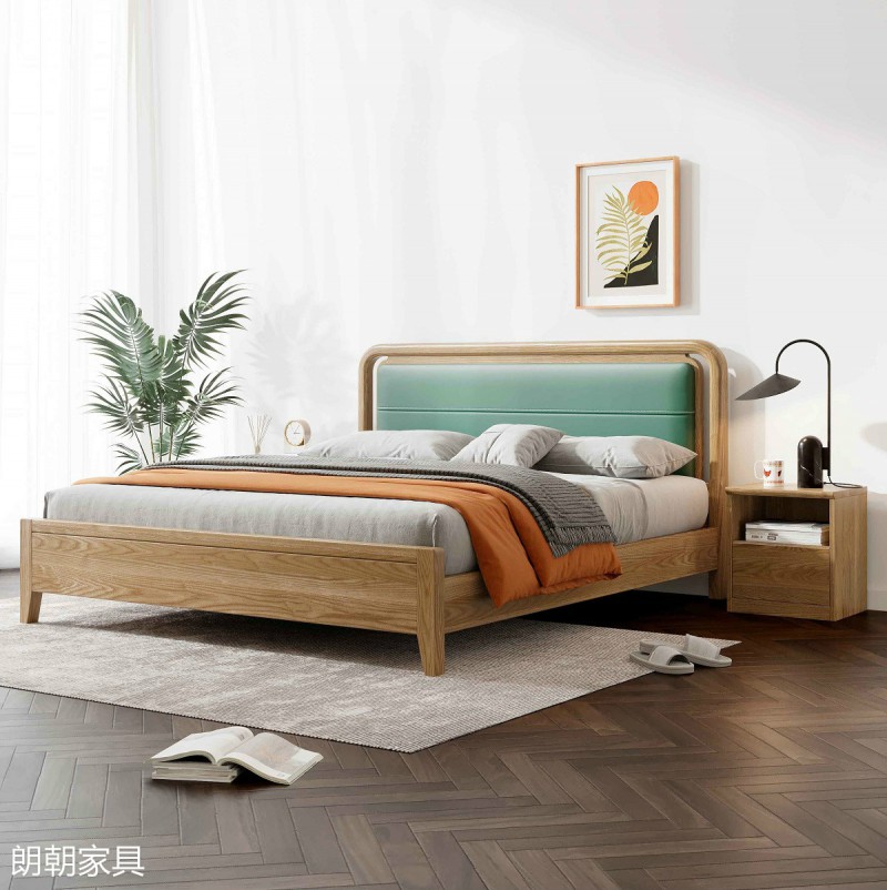 朗朝現(xiàn)代極簡白蠟木家具25