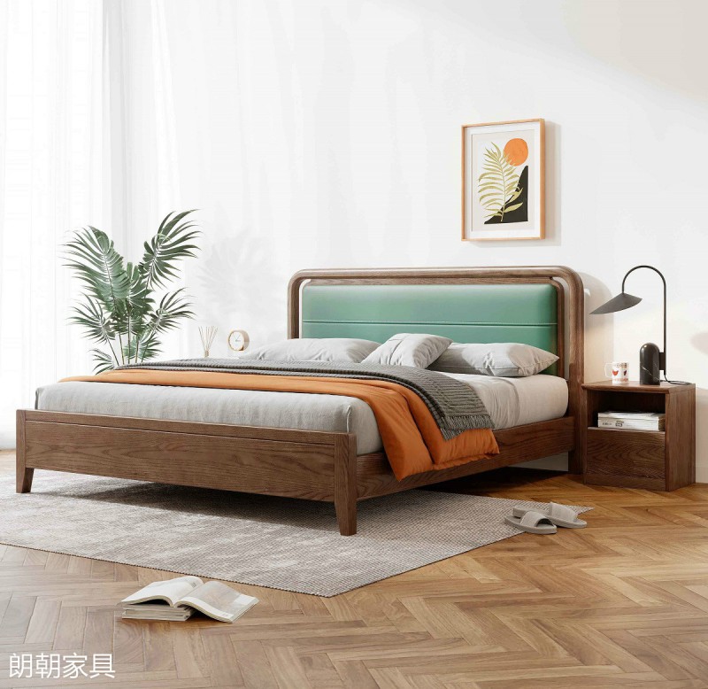 朗朝現(xiàn)代極簡白蠟木家具26