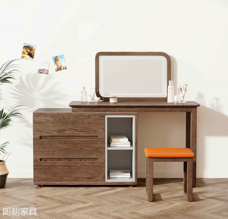 朗朝現(xiàn)代極簡白蠟木家具34