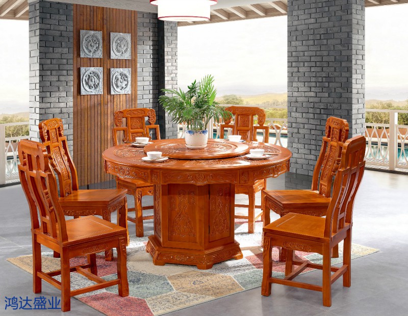 江西南康實木餐桌椅廠家5