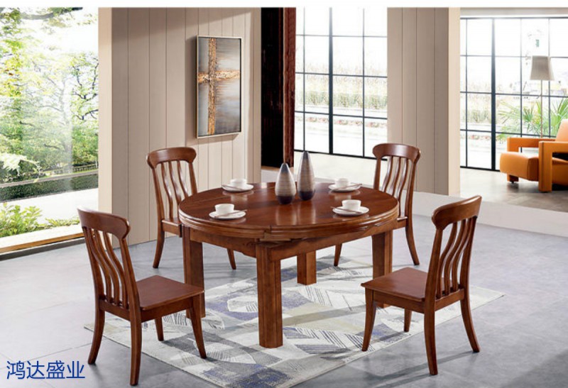 江西南康實木餐桌椅廠家8