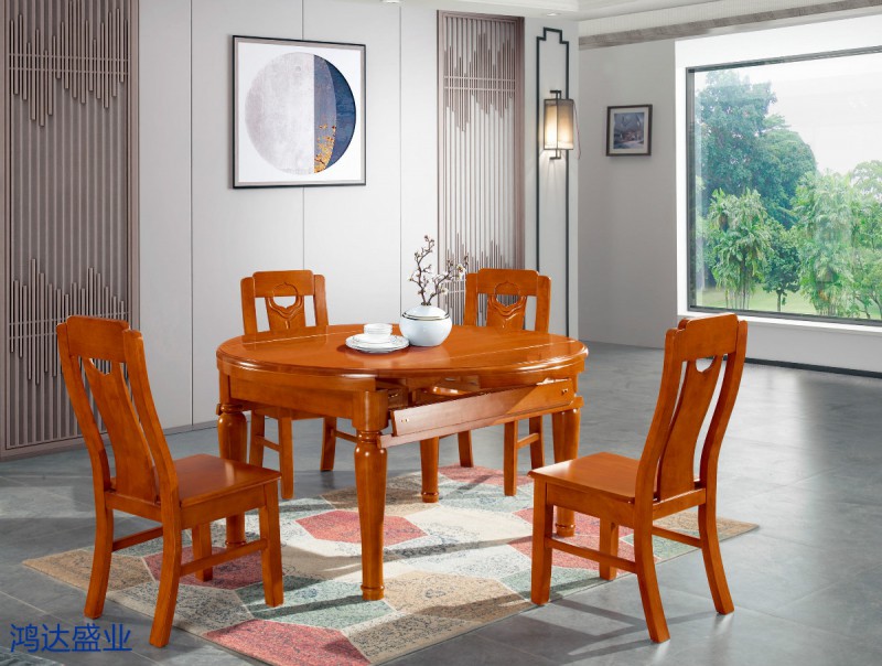 江西南康實木餐桌椅廠家12