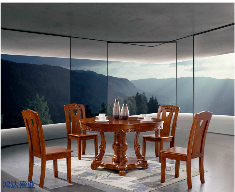 江西南康實木餐桌椅廠家15