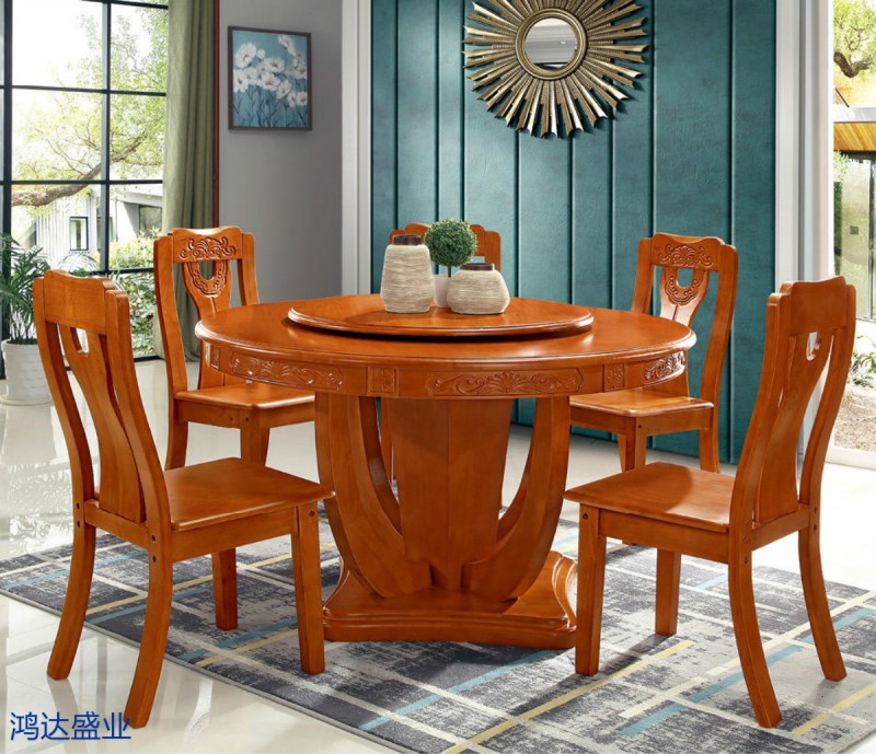 江西南康實木餐桌椅廠家18