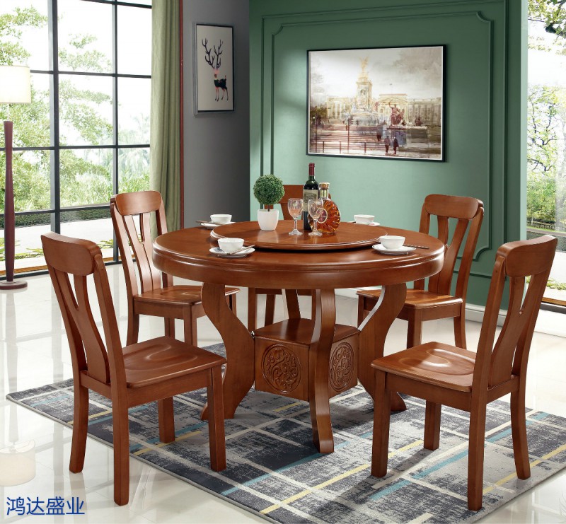 江西南康實木餐桌椅廠家21