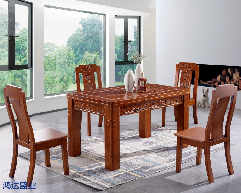 江西南康實木餐桌椅廠家23