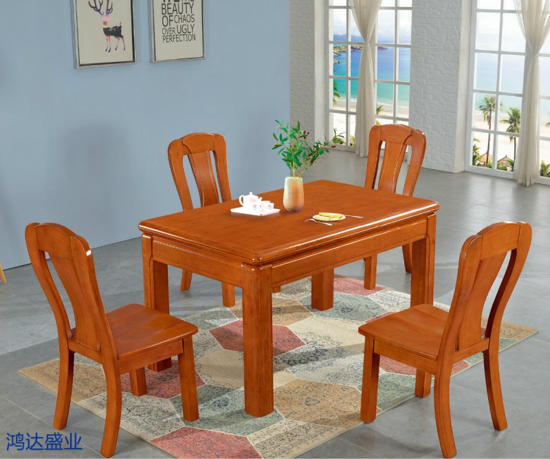 江西南康實木餐桌椅廠家26