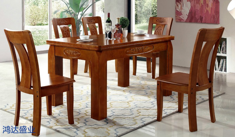 江西南康實木餐桌椅廠家29