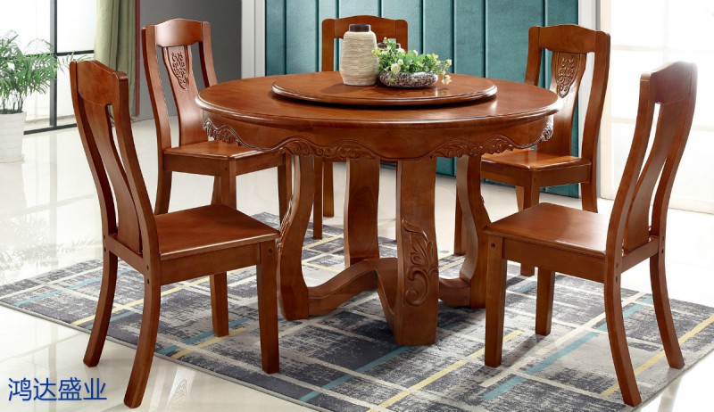 江西南康實木餐桌椅廠家35