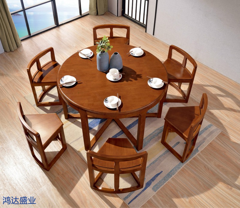 江西南康實木餐桌椅廠家45