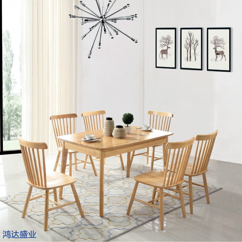 江西南康實木餐桌椅廠家55