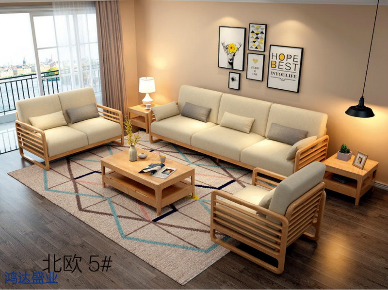 江西南康實木沙發8