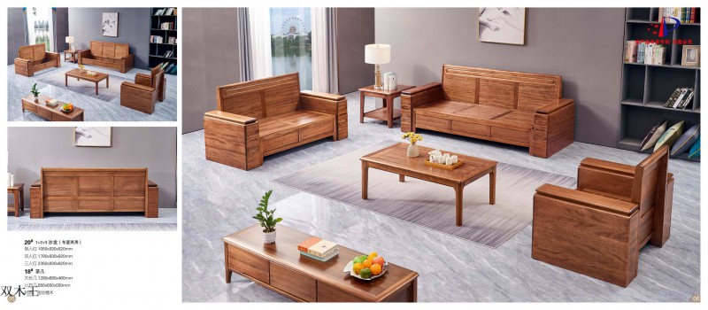 江西南康雙木王金絲檀木家具9