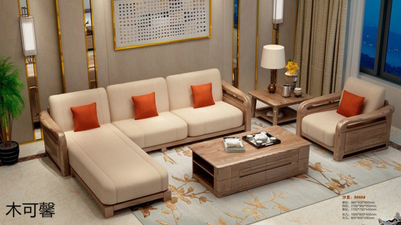 江西南康木可馨現代德式白蠟木家具3