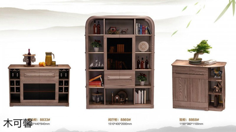 江西南康木可馨現代德式白蠟木家具14