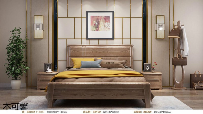 江西南康木可馨現代德式白蠟木家具20