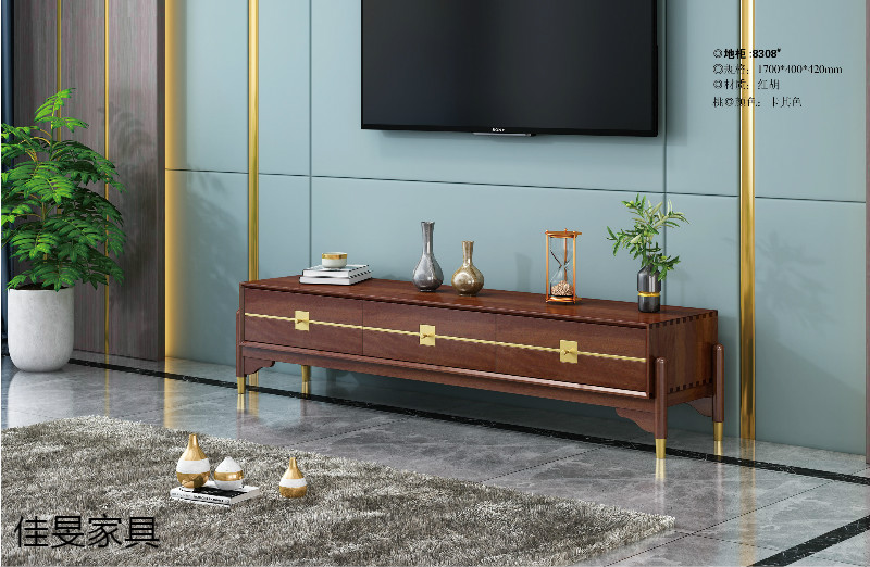 江西南康輕奢新中式家具8