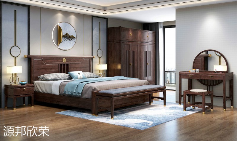 江西南康極簡新中式家具2