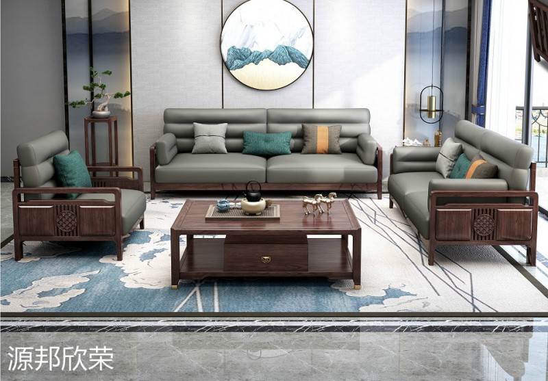 江西南康極簡新中式家具11