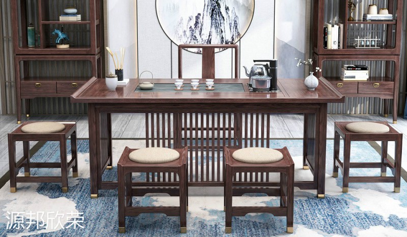 江西南康極簡新中式家具17