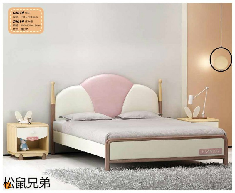 江西南康青少年兒童實木床廠家7