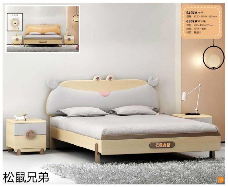 江西南康青少年兒童實木床廠家8