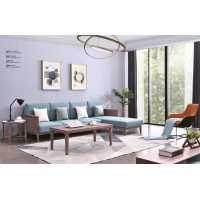 虔南世家意作系列家具：2153# 3+轉角沙發