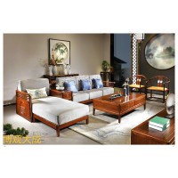 博觀大成新中式家具,非洲“大葉褐檀”家具,新中式實木套房廠家,東輝龍家居有限公司