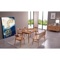 緣之林白蠟木Z801#西餐桌