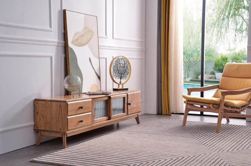 緣之林白蠟?zāi)綤J806#電視柜2