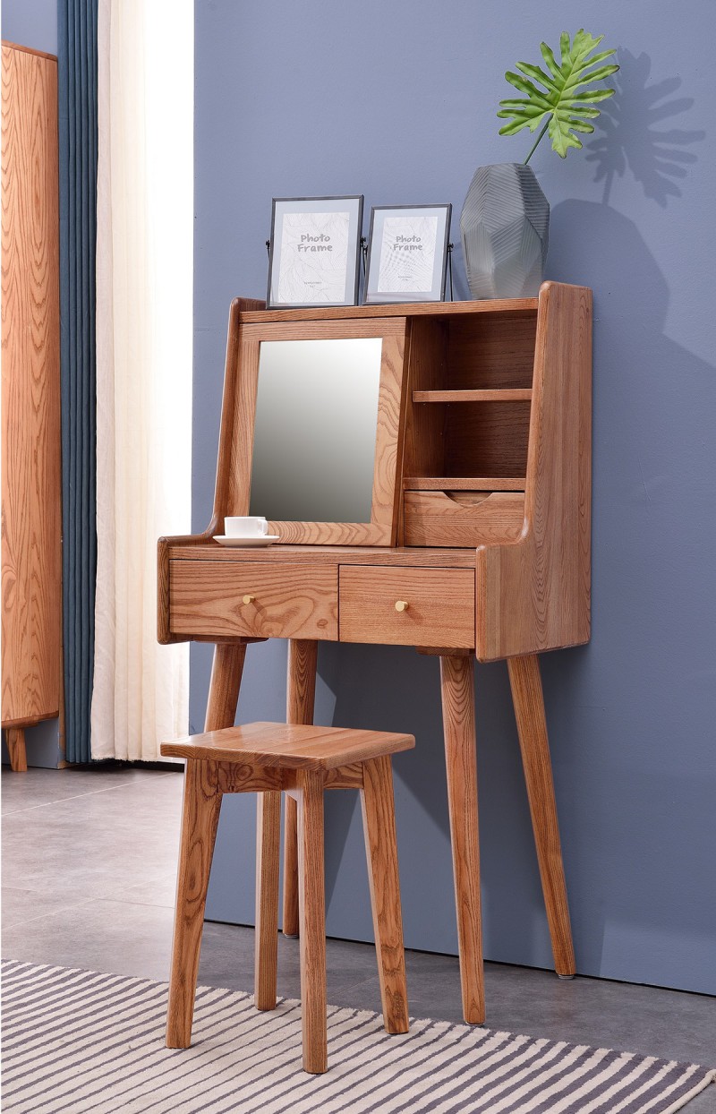 緣之林白蠟木ZT801#梳妝臺