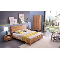 緣之林白蠟?zāi)綜808#實(shí)木床