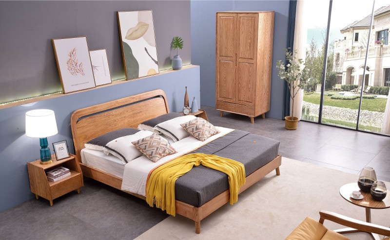 緣之林白蠟木C811#床