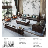 新中式烏金木家具，南康烏金木家具廠家，江西新中式套房家具廠家，江佑家具