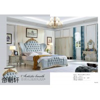 歐式輕奢風格家具，南康歐式家具廠家，江西歐式輕奢套房生產廠家，帝朝軒家具