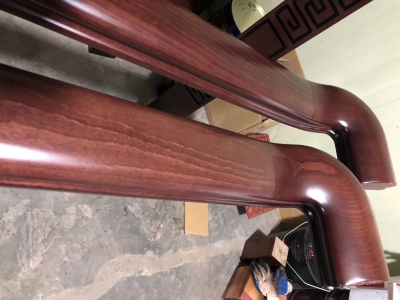 江西贛州實(shí)木樓梯廠家工廠實(shí)拍14