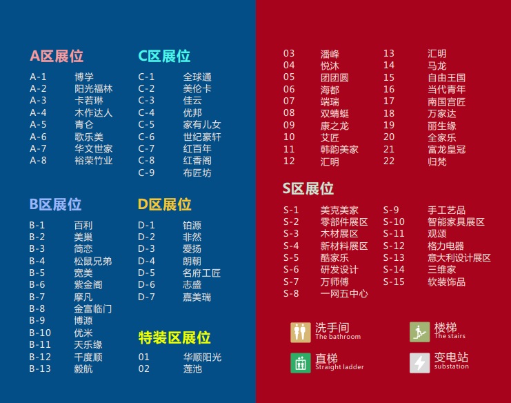 主會(huì)場(chǎng)參觀指南