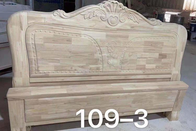 南康光明白坯實木床家具加工市場展廳實拍